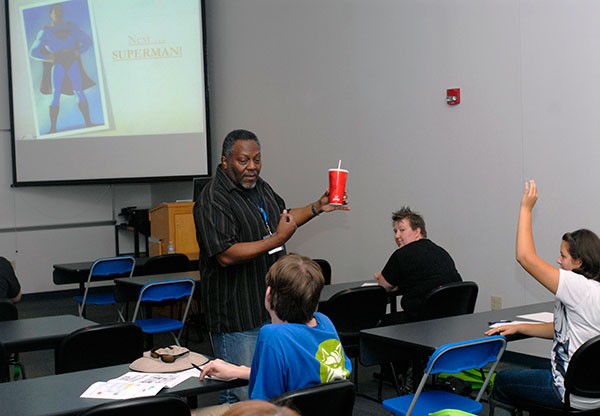 Involving the audience for a third year, Alex Simmons talks about personification of objects – even a soda cup – in pursuit of storytelling.