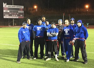 Flag football squad claims a road win.