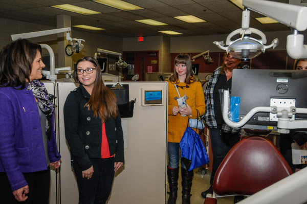 School of Health Sciences' well-equipped labs are perennially popular with visitors.