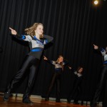 The Wildcat Dance Team serves up a spirited number.