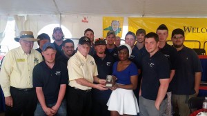 Automotive restoration students are honored with a First Senior Award in Charlotte, North Carolina, over the weekend.