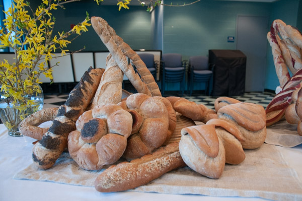 A tantalizing display of advanced bread-shaping by students in the Advanced Patisserie Operations class beckons carb lovers.