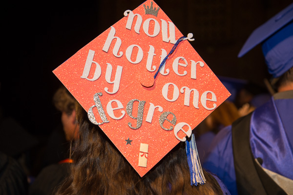 Shayna L. Zerby, a baking and pastry arts graduate from Lock Haven, gauges the personal benefit of her academic accomplishment.