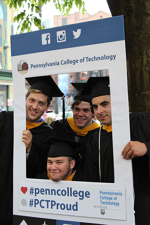 How many college graduates does it take to fill a photo frame?