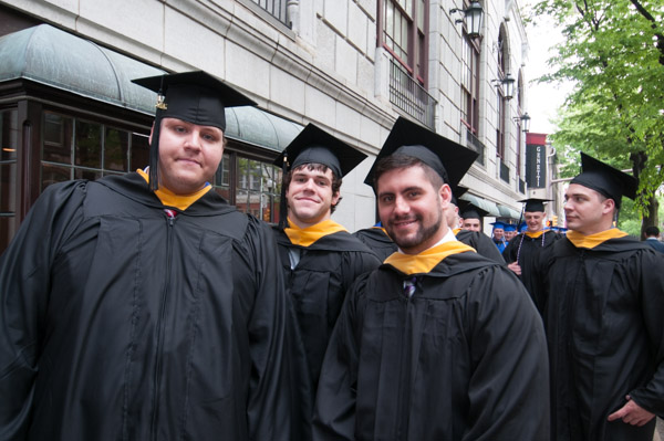 A trio of building automation technology graduates