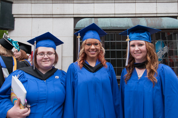 A group of early childhood education students 