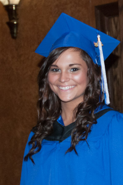 The glow of a brand-new grad