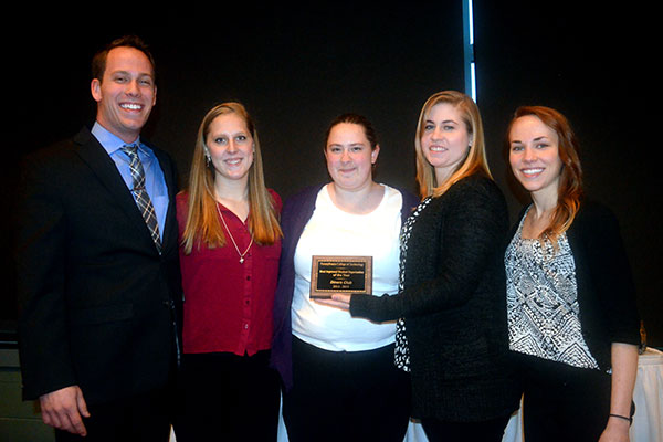 Selected as Most Improved Student Organization of the Year was the Penn College Diners Club.