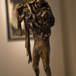 Bronze sculptures depicting beggars in Venice, Italy, tell stories of history and humanity.