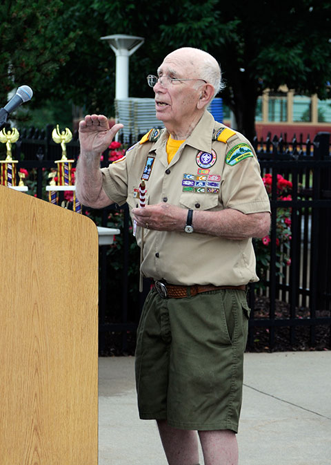 ... where DiSalvo presented his annual 