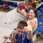 ... en route to the proud reveal of their handiwork.