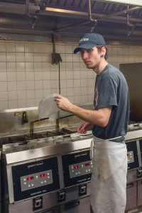 Tyler R. Kresge, a culinary arts technology student from Clarks Summit