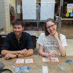 Bingo players include Kashiki E. Harrison, of Williamsport, a general studies student, and Nina L. Walk, of Bellefonte, enrolled in graphic design.