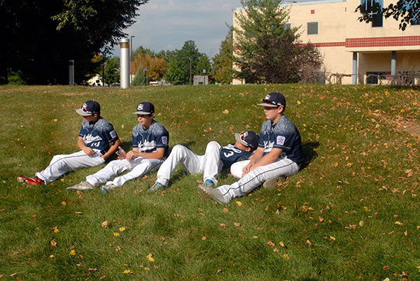 A home-state favorite, the Mid-Atlantic squad from Lewisberry, plays it cool on a tentside hill.