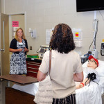 ... and later led tours of Penn College's simulation laboratories.