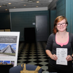 Spreading the word about the "Non-European Mathematics in the Mayan World," a three-credit journey to Mexico over winter break, is Lana A. Kephart, a Web and interactive media major from Mill Hall.