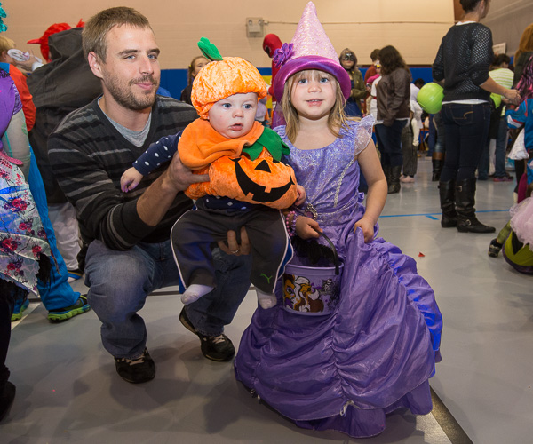 The Princess and the Pumpkin? Michael Richards, web developer, writes his own fairy tale with his trick-or-treating tykes. 