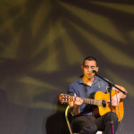Guitarist Juan Alonzo entertains the crowd.