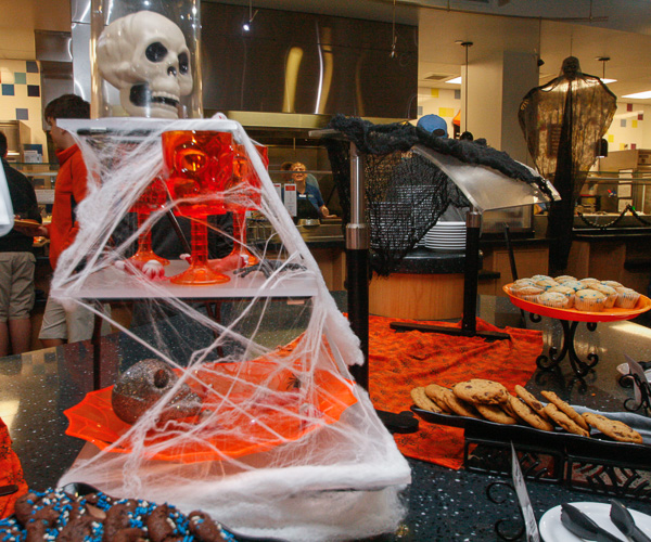Ghoulish goodies await guests in the Capitol Eatery. 