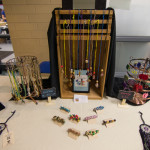 Jewelry by Megan Joan Designs and other wares crafted by local artists supplemented the bill of fare.