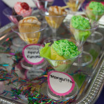 “Cocktail cupcakes” – including Chocolate Cherry Coke & Rum, Caramel Apple RumChata and Margarita flavored samples – were offered by Jazmin R. Walker’s “Sophisticated Sweets” bakery.