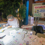 Attendees had opportunity to create personalized cards.