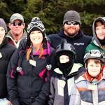 Ready are action is this group centered around Asya M. Allen (2007, environmental technology management) and Aaron E. Biddle (2003, welding and fabrication engineering technology). Biddle is also a welding instructor at his alma mater.