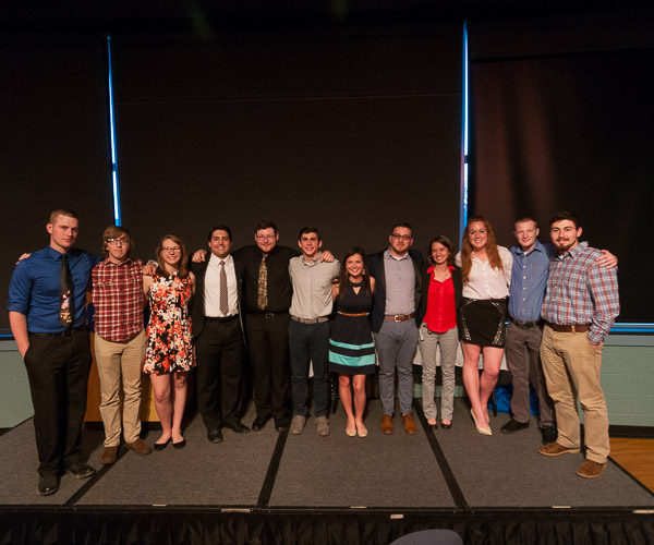 SGA members assemble