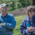 Instructor David A. Stabley and his wife, Deborah L. Stabley, an adjunct member of the arts faculty ...