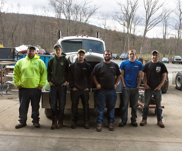 Representative of Penn College active student organizations – many rooted in academic majors – are these members of the Diesel Performance Technicians Association.