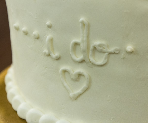 A carefully piped phrase