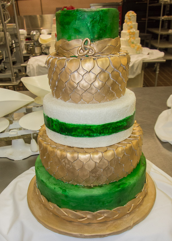 A cake by Kasey M. Powell, of Mount Union, honors her Celtic heritage.<br />
<br />
 