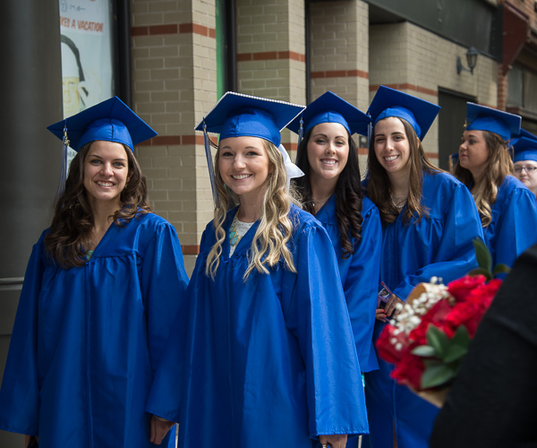 Commencement isn’t complete without the smiles of dental hygiene graduates! 