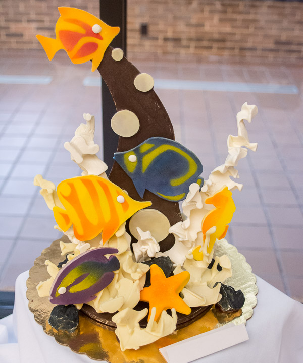 Among final projects in the Principles of Chocolate Works course, Alissa R. Martz, of Danville, is awarded first place.