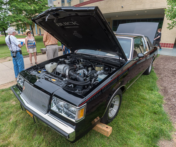 Timothy M. Cryan traveled from Lockport, N.Y., in pursuit of a First Grand National with a 1987 Buick Regal coupe.