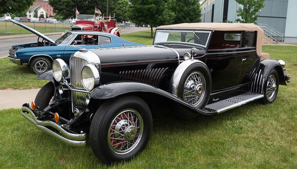 A 1929 Duesenberg on loan to Penn College will be presented by students at The Elegance at Hershey concourse event next weekend.