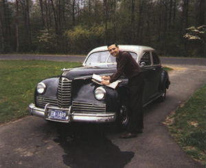 John Neal Packard, with the vehicle in 1967