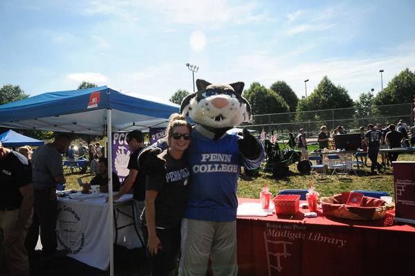 The Wildcat, with Madigan Library support services assistant Blair E. Mattocks
