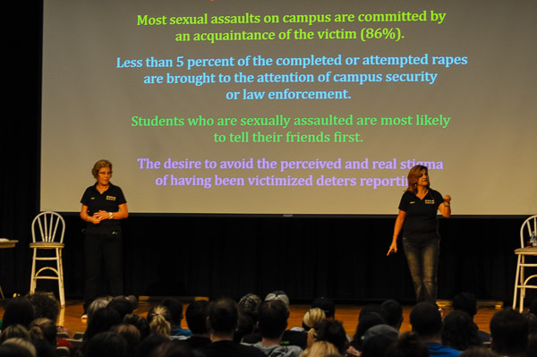 ... tailoring their important message of consent and consequences to their college audience.