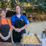 Mary E. Haines (left) and Barbara A. Kohler are among the Dining Services workers ... 