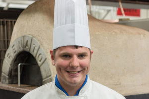Second-year culinary arts technology student Dylan C. Williams, of Bellefonte, will lead his classmates in preparing an Oktoberfest meal at the Millheim Fire Co. grounds on Sept. 24.