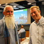 Experienced guides for the "Non-European Mathematics in the Mayan World" trip to Guatemala, are Curt Vander Vere (left), assistant professor of mathematics. D. Robert Cooley, assistant professor of anthropology/environmental science.