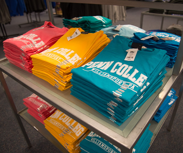 A pop of color on a dreary weekend could be found in The College Store.