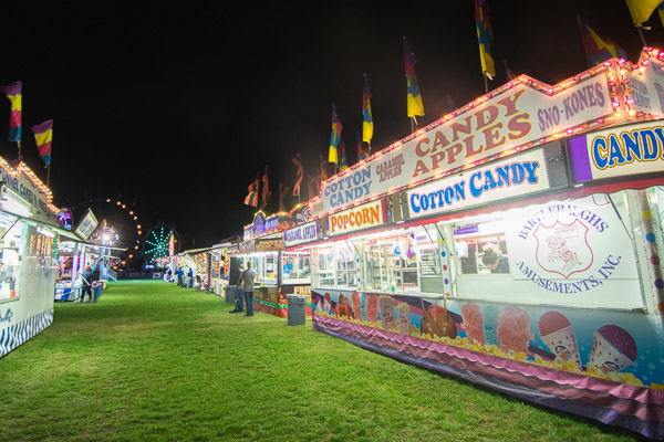 It's tradition over nutrition, this irrefutable fact: You cannot have a carnival without cotton candy and funnel cake.