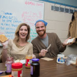 Masters of “The Max” (the ever-popular triple-slice with peanut butter, jelly and marshmallow fluff) are Stephanie M. Puckly and Noah L. English. 