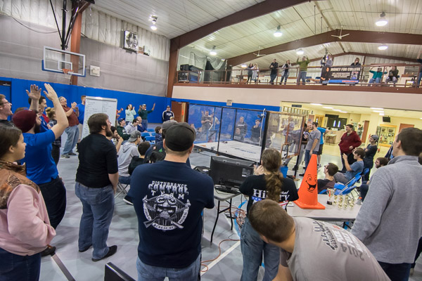 The Fall Brawl, destined to become a yearly attraction, drew about 80 attendees.