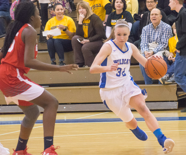 Alicia N. Ross, of Williamsport, edges ever closer to a Lady Wildcat career scoring record.