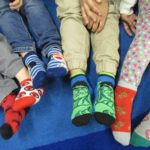 To add to the fun of the day, the children and staff wore crazy socks.
