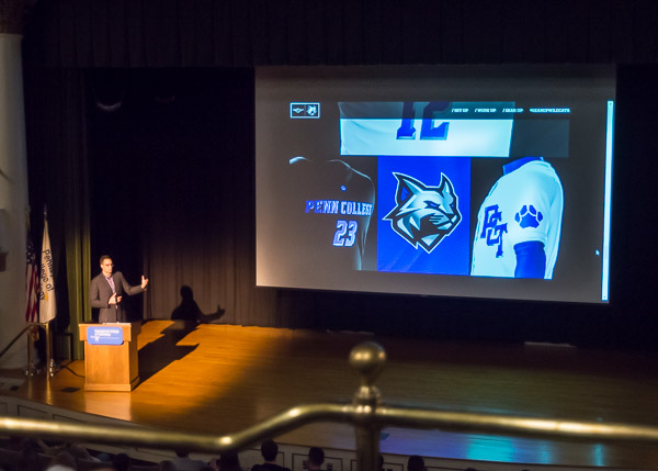The comprehensive redesign extends throughout the Wildcat's world, including team uniforms.