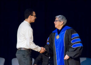 Congratulations from the president ...